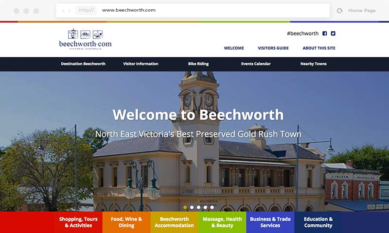 Beechworth.com Promotional Website