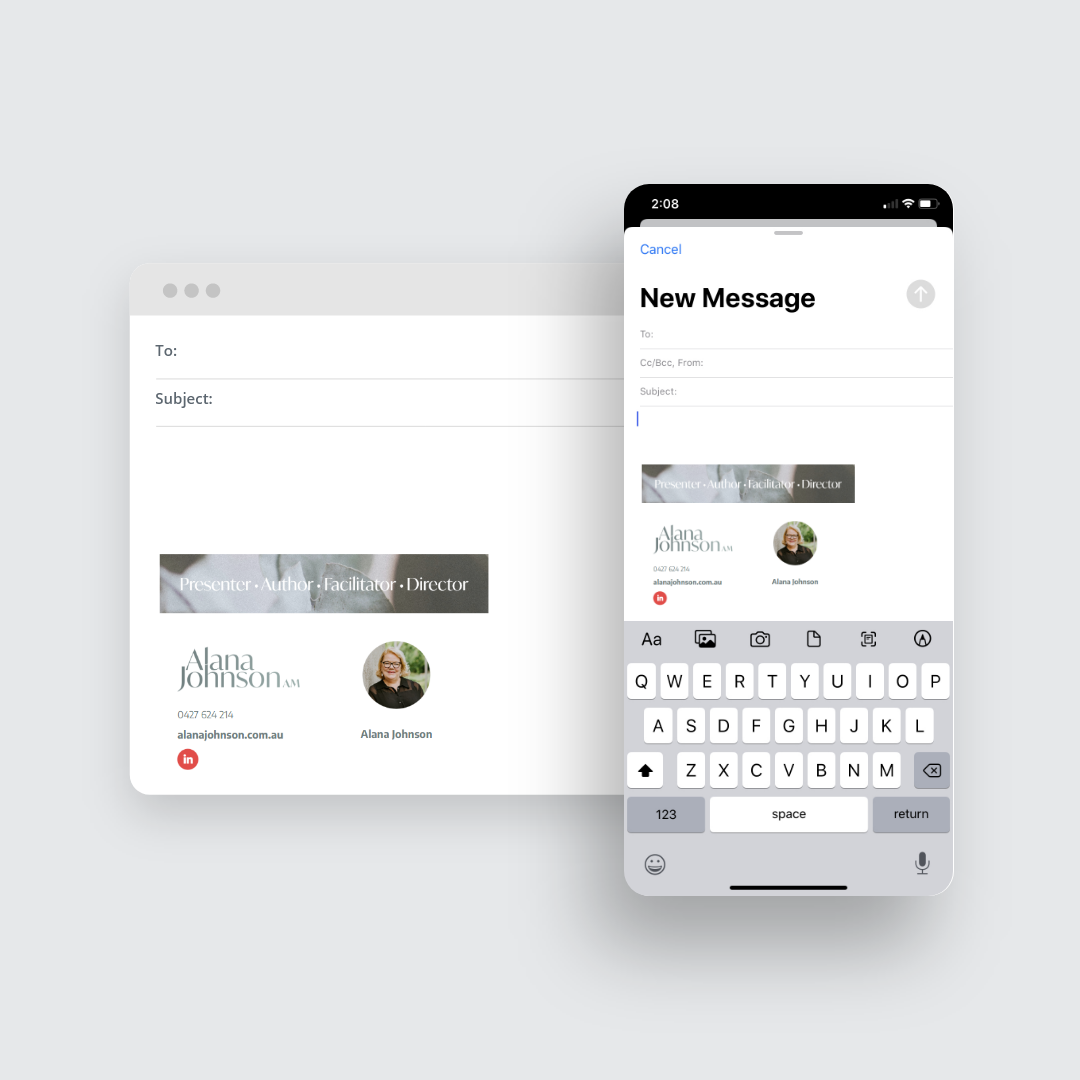 Alana Johnson - Email Signature