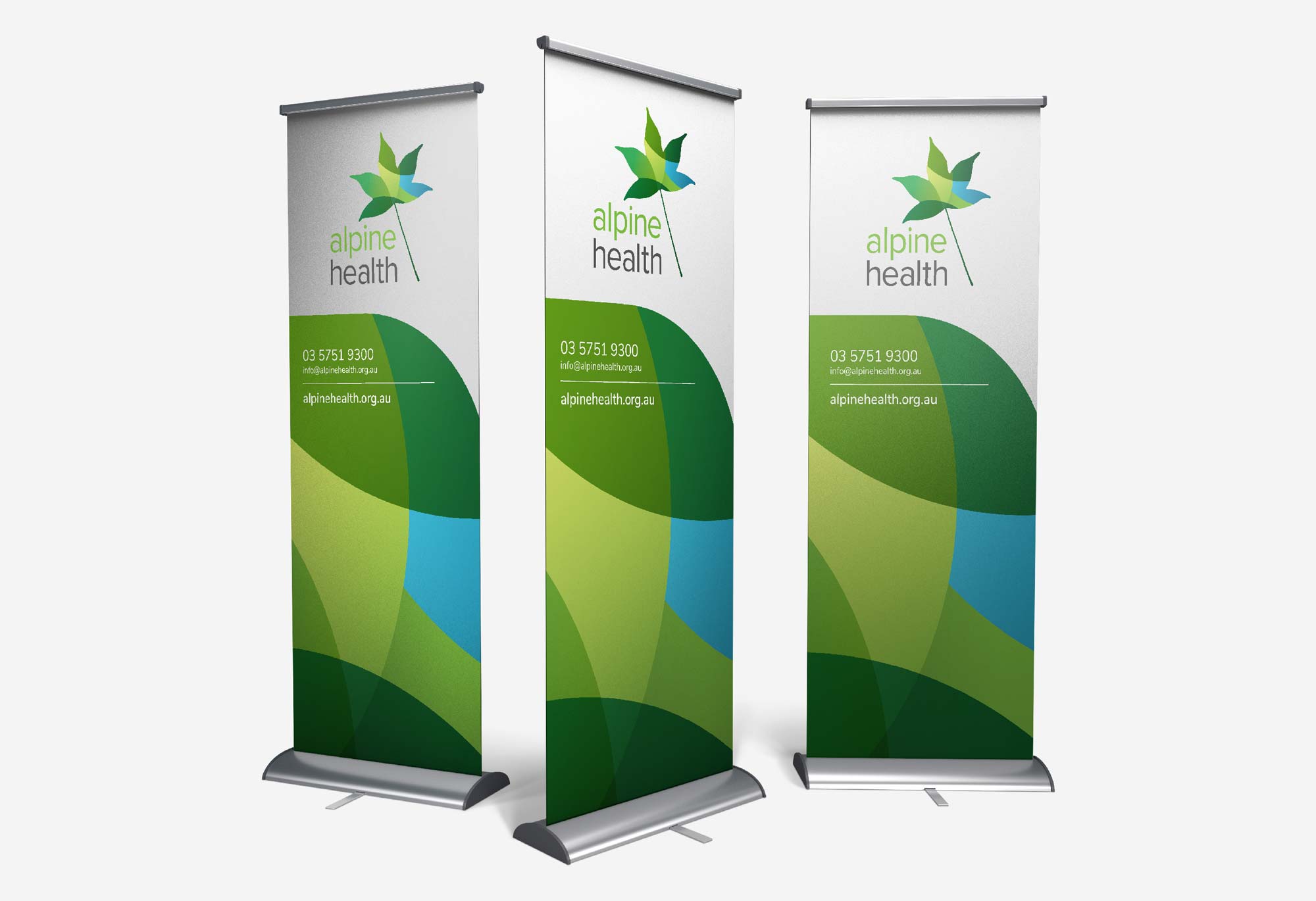 Alpine Health - Pull Up Banner