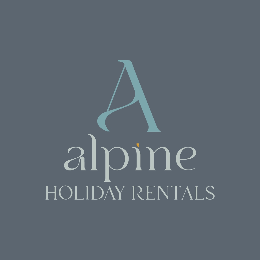 Alpine Holiday Rentals - Logo Reverse
