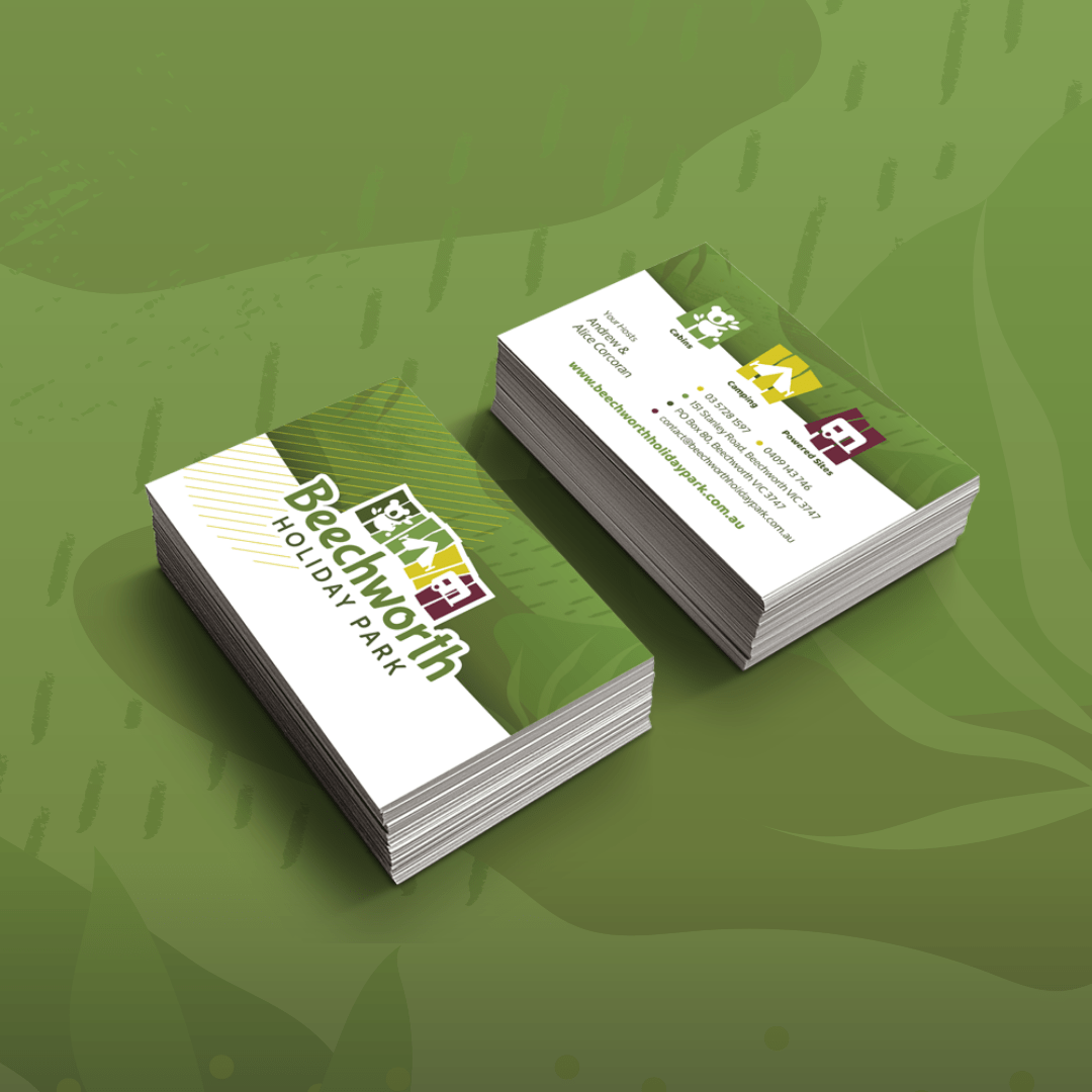 Beechworth Holiday Park - Business Cards