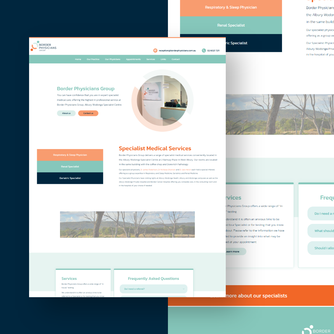 Border Physicians Group - Website