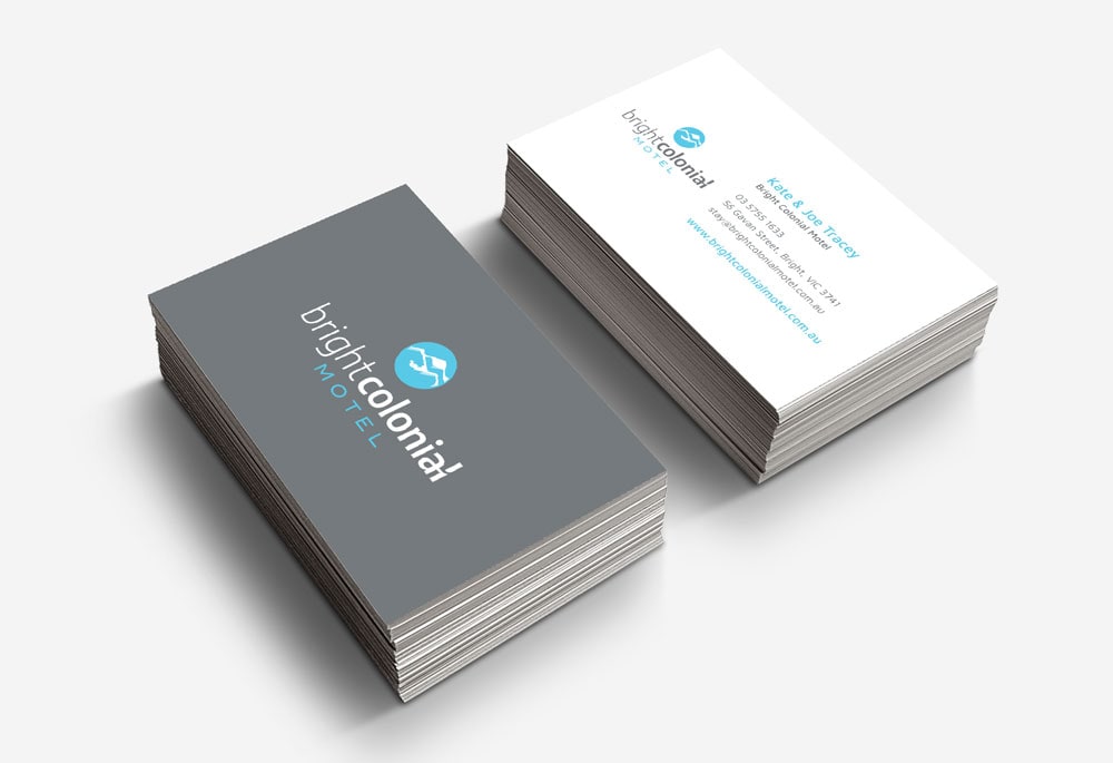 Bright Colonial Motel - Business Cards