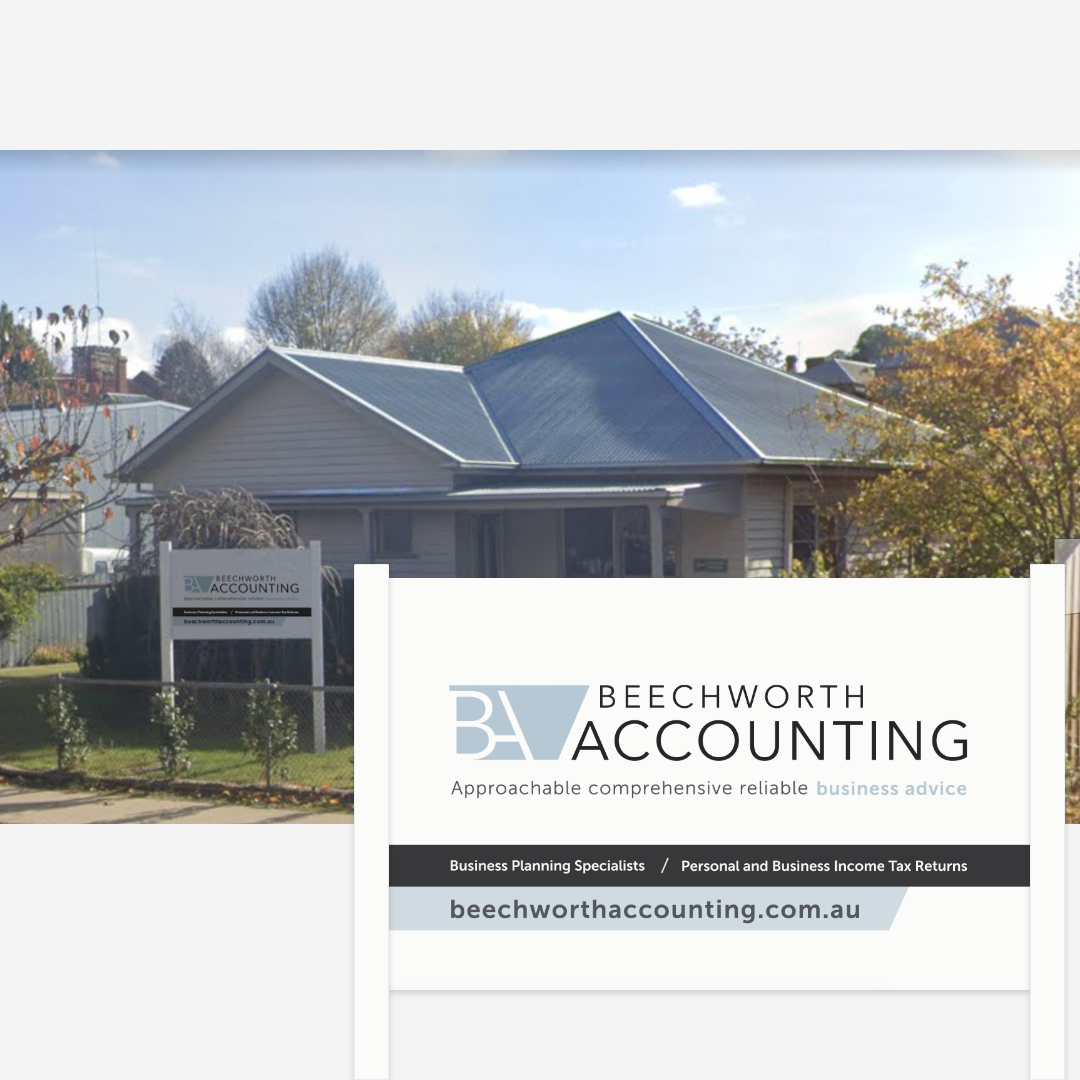 Beechworth Accounting - Business Signage