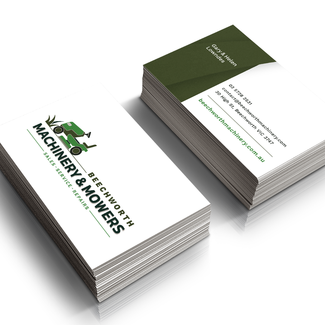 Beechworth Machinery - Business Card