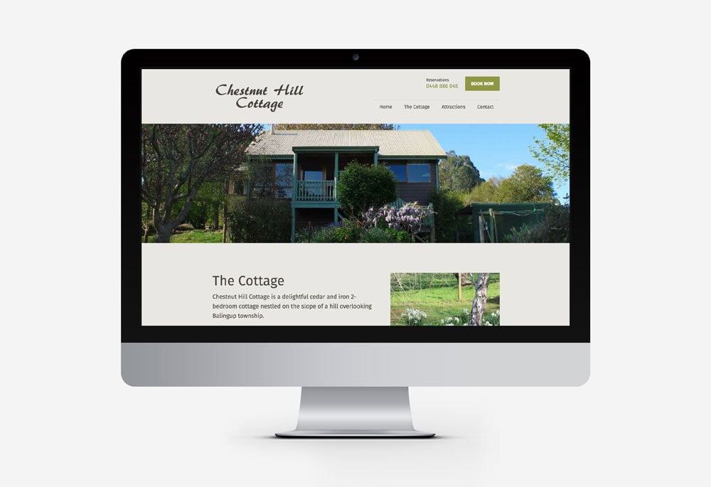 Chestnut Hill Cottage - Website