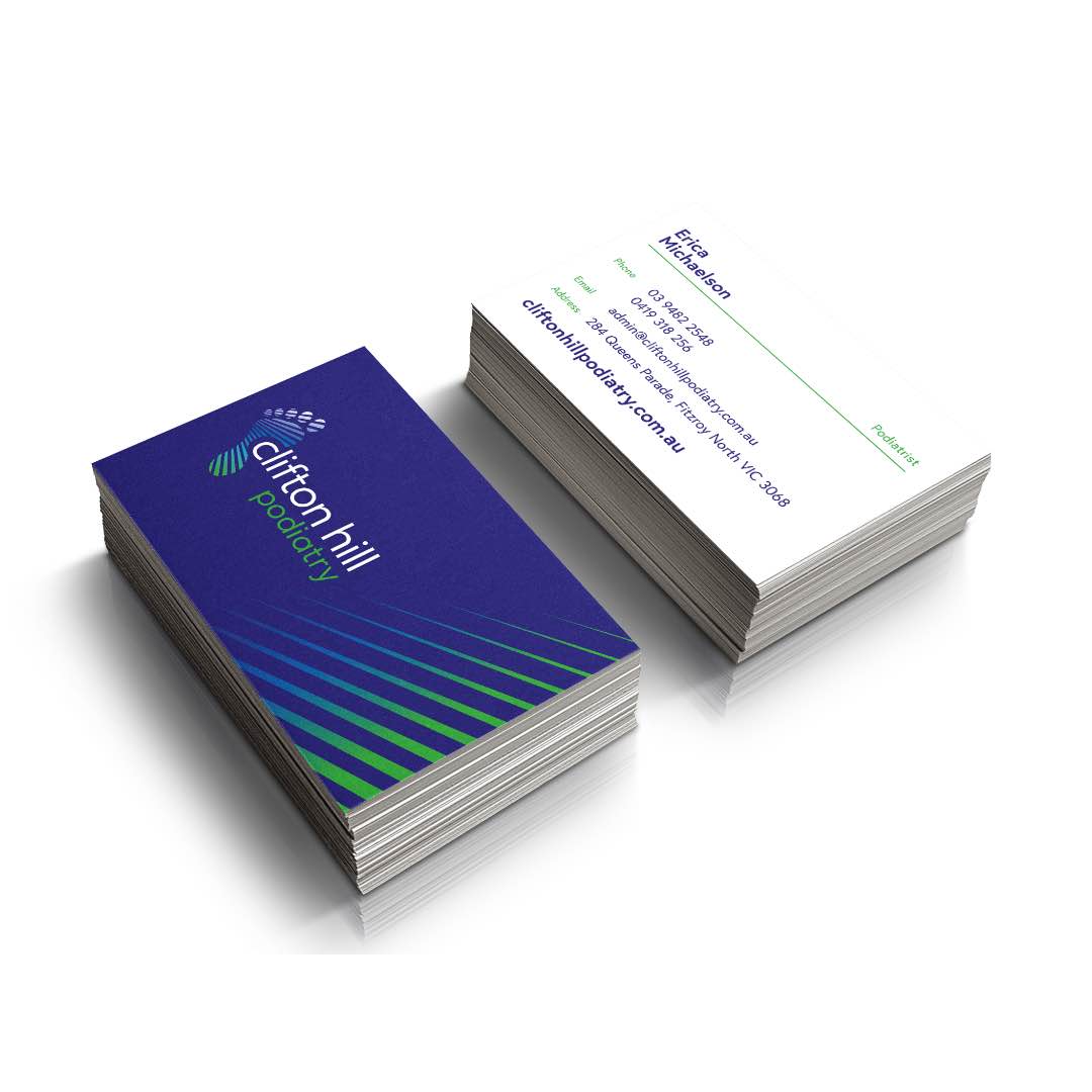 Clifton Hill Podiatry - Business Cards