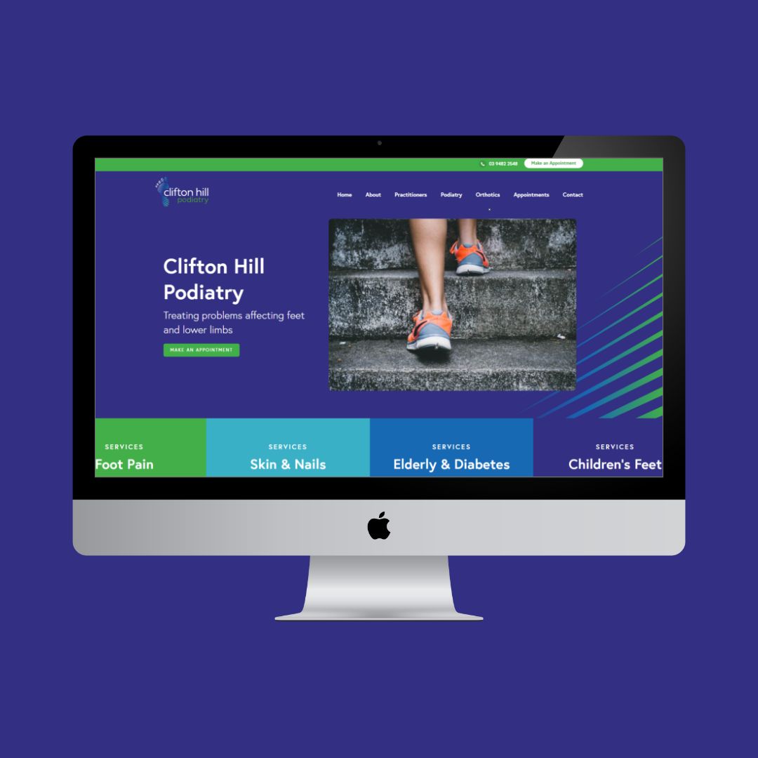 Clifton Hill Podiatry - Website