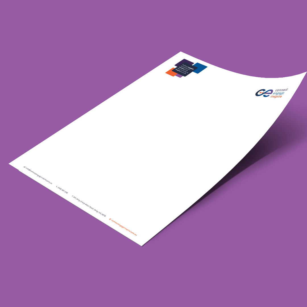 Connect Engage Inspire - Letterhead