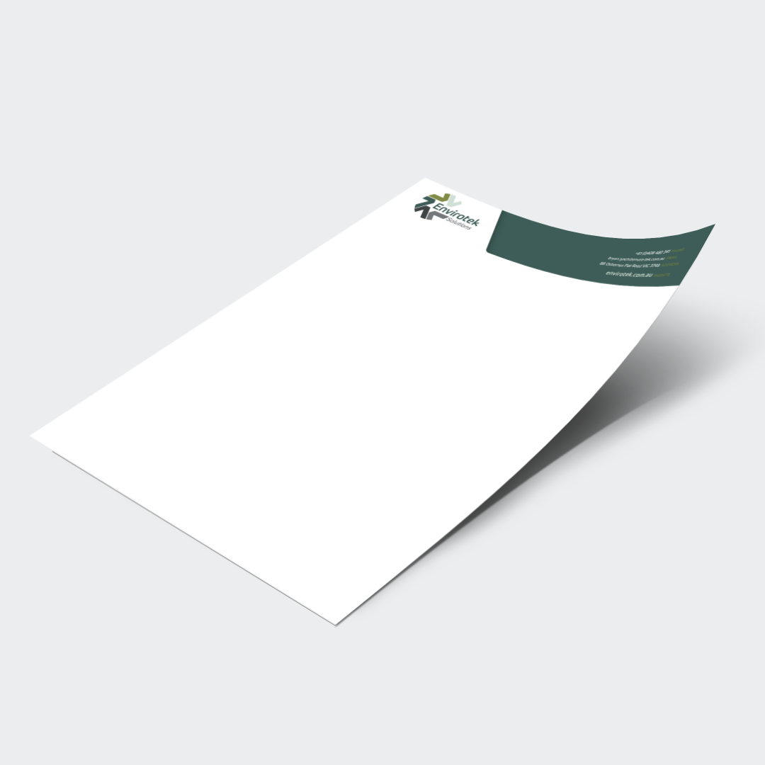 Envirotek Solutions - Letterhead