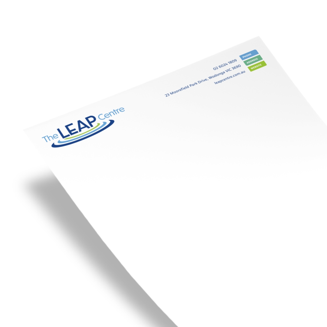 The Leap Centre - Letterhead