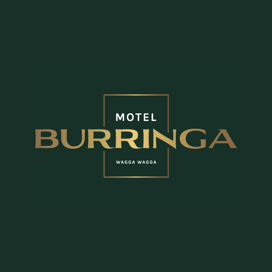Motel Burringa Wagga Wagga - Reversed Logo