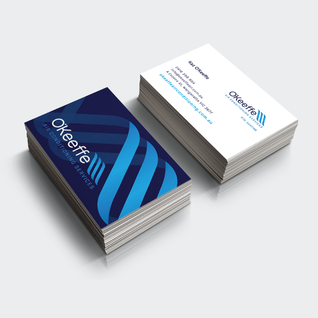 O'Keeffe Air Conditioning Services - Business Card