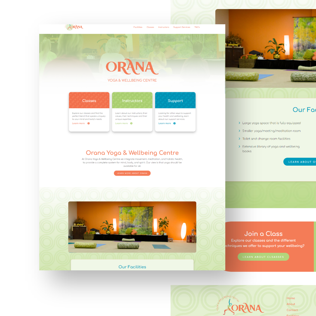 Orana Yoga & Wellbeing Centre - Website