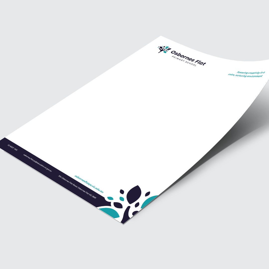 Osbornes Flat Primary School - Letterhead