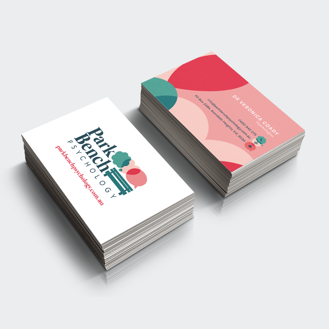 Park Bench Psychology - Business Card