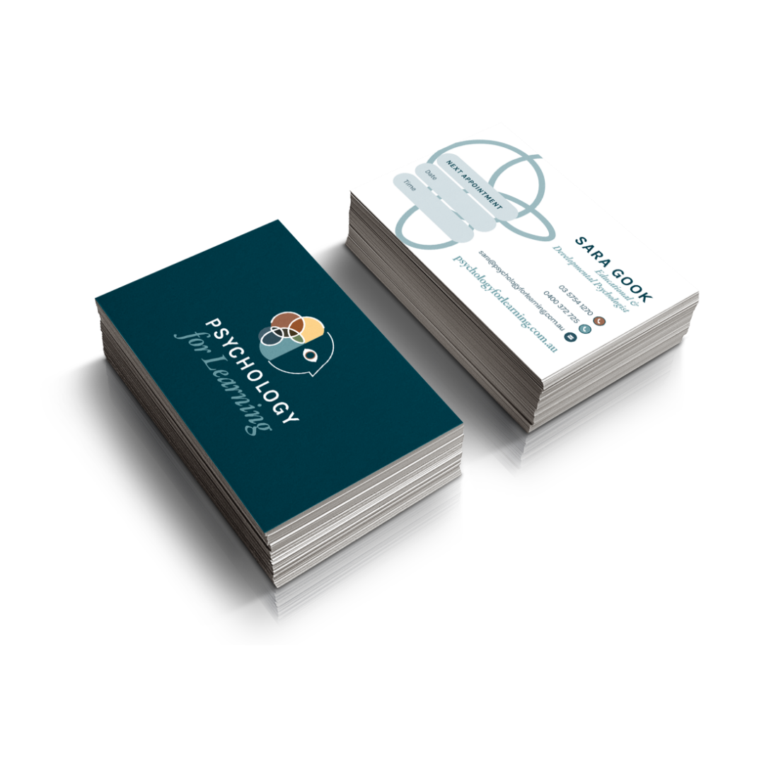 Pyschology for Learning - Business Cards