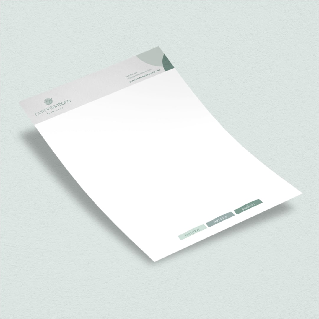 Pure Intentions - Letterhead