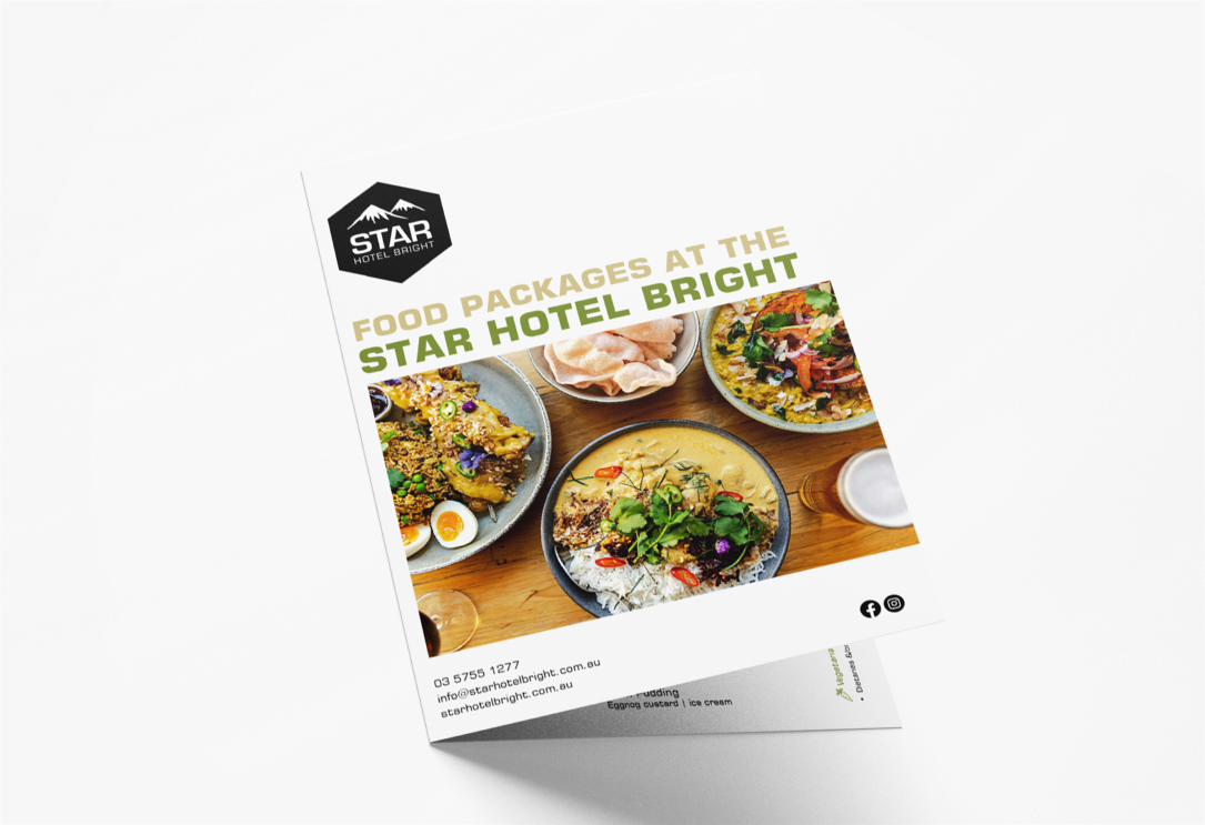 The Star Hotel Bright - Graphic Design Projects